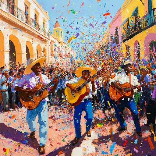 An inspiring cumbia instrumental that infuses traditional rhythms with a modern touch to celebrate moments of triumph. The piece features lively percussion and melodic accordion lines that uplift the listener, creating a festive atmosphere that embodies joy and success.