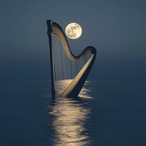 A gentle and intimate track designed to transport listeners to a realm of peaceful love, with soothing harp notes that create an aura of timeless affection and deep emotional connection.