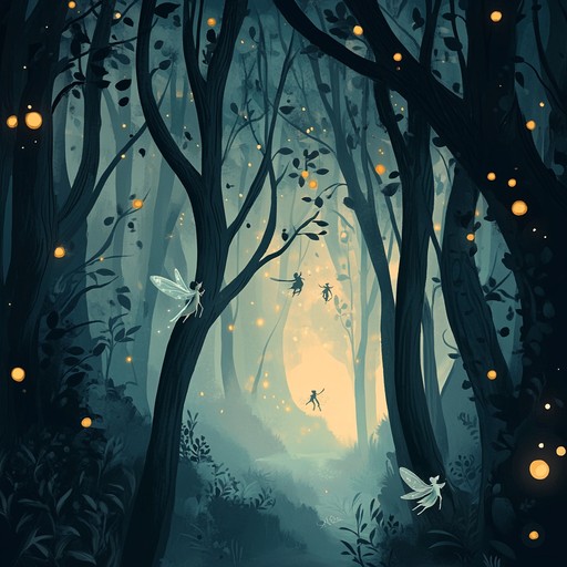 An enchanting melody that takes children on a journey through a magical forest filled with twinkling fairy lights and mystical creatures. The ethereal tones combine with gentle rhythms to create a serene and comforting atmosphere, perfect for bedtime or quiet playtime.