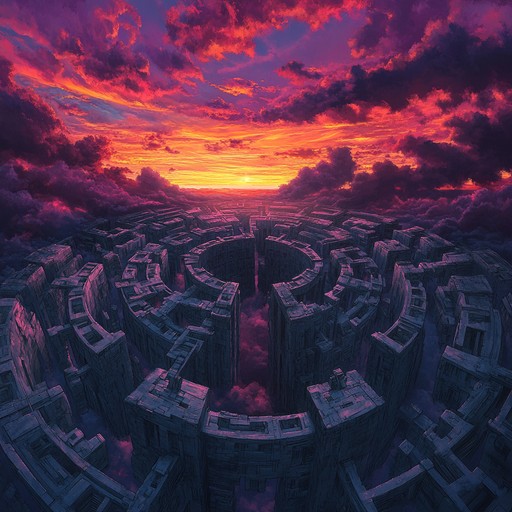 An atmospheric instrumental metal track that blends progressive and avant garde elements to portray a surreal journey through a mechanical labyrinth, evoking feelings of awe and introspection