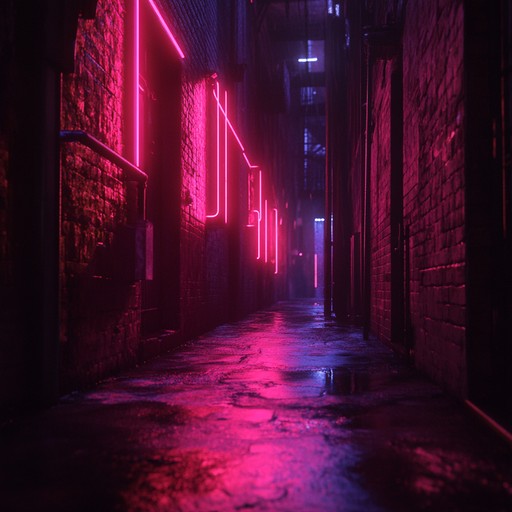 An instrumental piece characterized by intense synths and dark rhythms, recreating the pulse of 80s city nightlife. The track utilizes a gritty, bass driven approach to evoke nostalgia for the electric vibrancy of retro urban environments.