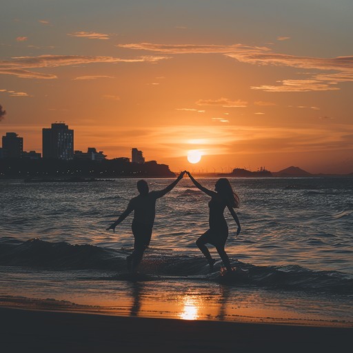 Imagine a warm, enchanting evening in recife, where the sunset casts a golden hue over the joyful dance of locals. This instrumental captures the essence of a traditional forró, complete with rhythmic accordions and the pulsating beat of zabumba drums, inviting everyone to join in the dance under the open sky.