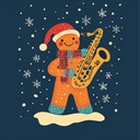 upbeat jazzy tune inspired by dancing gingerbread men.