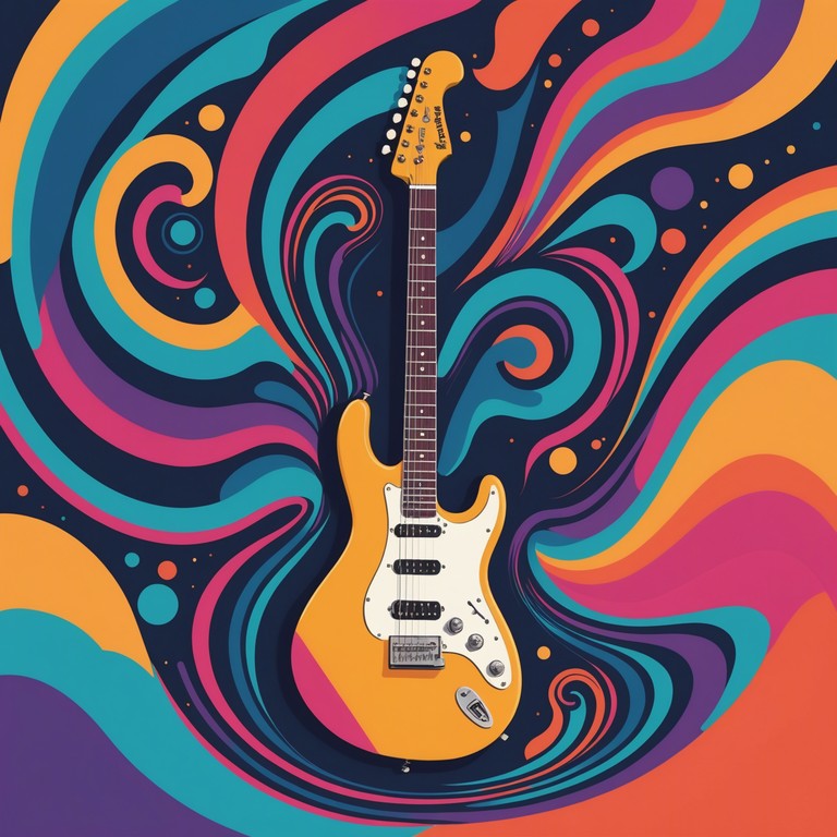 Unlock new dimensions of your psyche as you listen to electric guitar riffs expertly diving into psychedelic depths, creating a soundscape that’s both exhilarating and meditative.