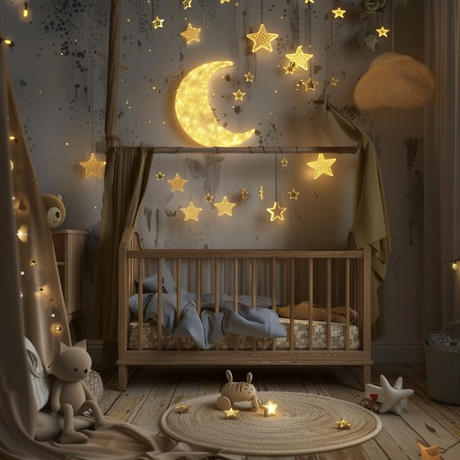 This piece uses digital toy sounds to weave a nostalgic and intimate lullaby, perfect for a calm and tender evening. The gentle melodies and soothing tones create a comforting and dreamy atmosphere.