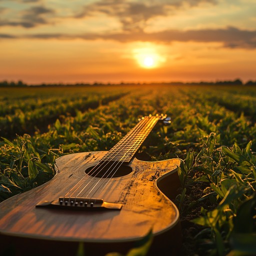 An evocative instrumental piece, this track transports listeners to the heartland of america with sentimental melodies played on a steel guitar. It captures the essence of sunlit fields, rustling leaves, and the rustic charm of small town life. A slow, reflective tempo paints a picture of simpler times and heartfelt memories, creating a comforting, nostalgic atmosphere.