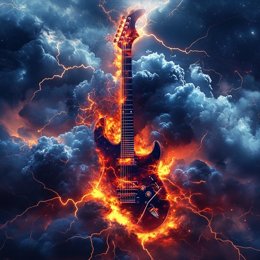 This track unleashes a storm of electrified fury with fast paced guitar riffs, relentless drumming, and high energy solos. It's crafted to evoke a sense of raw power and unrelenting chaos, perfect for energizing listeners and sparking the adrenaline.