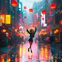 funky instrumental blending anime vibes, groovy beats, and synths