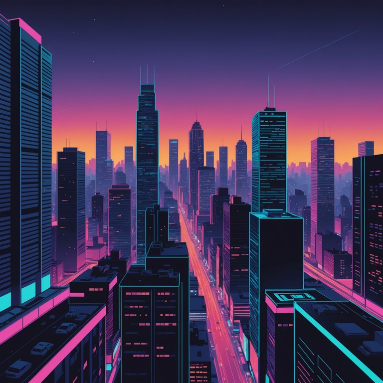 In this track, sparkling high range melodies contrast starkly with deep, rich basslines to capture the essence of a future city at dusk, where ambition meets mystique. The sophisticated future bass composition fuses melodic resonance with atmospheric depth, creating a vivid auditory journey through a neon lit urban landscape.