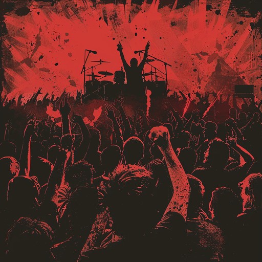 This high-energy, fast-paced instrumental captures the raw intensity and chaotic essence of a mosh pit at a hardcore punk show. Driven by relentless, distorted power chords, pounding drumbeats, and frenzied basslines, the track surges with an unyielding, anarchic spirit. The absence of vocals allows the instruments to take center stage, showcasing the genre's signature aggression and rebellious attitude