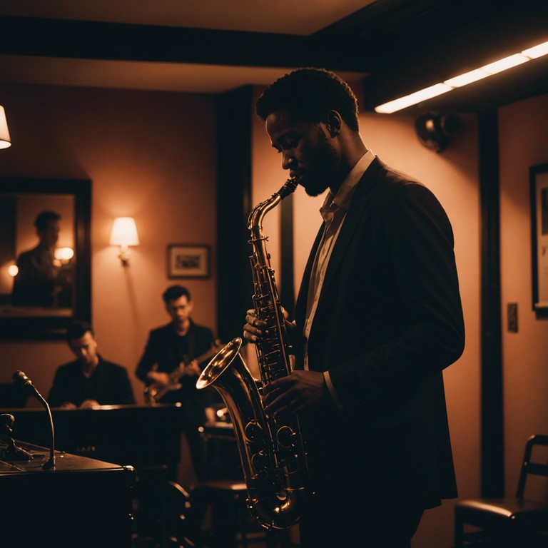 Crafting a perfect evening vibe, this composition takes you on a dynamic journey through upbeat jazz territories with a playful r&b twist. Vibrant saxophone tunes lead the charge, making it impossible not to move with the beat.