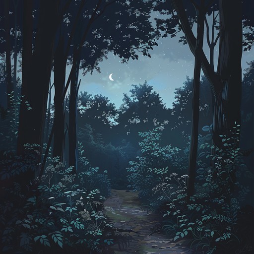 Enter the whispering woods with this chilling folk rock track. The acoustic guitar's rhythmic strum is accompanied by haunting melodies and ambient sounds, crafting a piece that feels both intimate and unsettling, perfect for late night musings or eerie storytelling sessions.