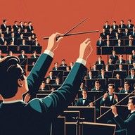 captivating orchestral introduction, dramatic flair