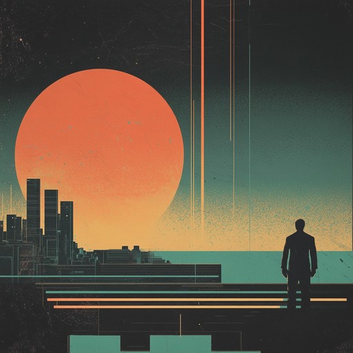 An instrumental track filled with rich synthesizer textures and ambient sounds that transport listeners back to neon lit nights of the 1980s, stirring feelings of nostalgia and yearning.