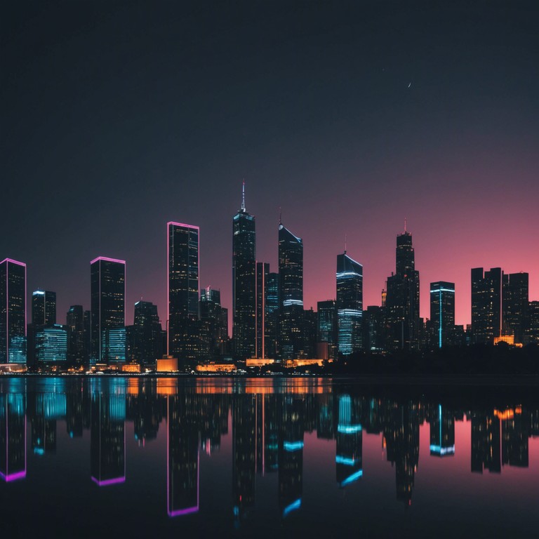 This track combines lively k pop rhythms with the atmosphere of a bustling city night, featuring dynamic electronic beats that capture the glamorous yet hurried life in a metropolis. The energetic loops and up tempo rhythms are complemented by a blend of traditional and modern sounds, illustrating a night full of colors, lights, and endless possibilities.