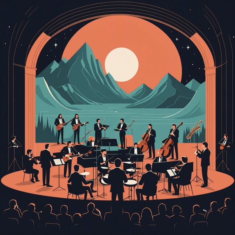 This track fuses the intense drive of rock music with the deep, full sounds of an orchestra, creating a dramatic and compelling piece. This composition features a compelling progression from a quiet orchestral opening to a full blown rock finale, ideal for epic storytelling or climactic movie scenes.