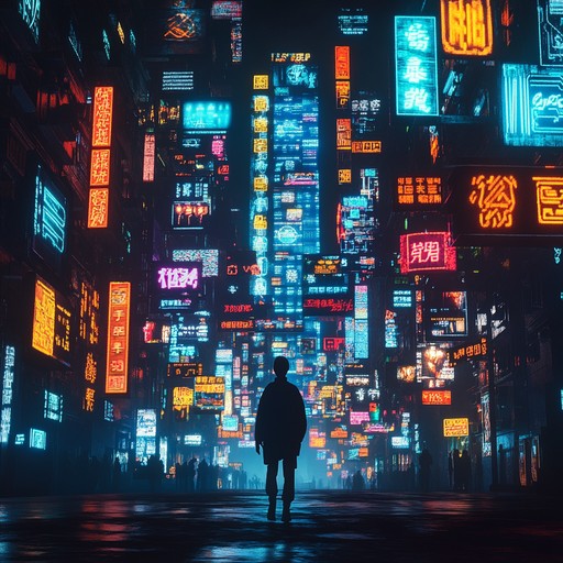 An instrumental track that captures the essence of a nocturnal journey through a futuristic cityscape. The intense synth melodies and driving rhythms paint a picture of neon lights, endless highways, and the ceaseless energy of urban life.