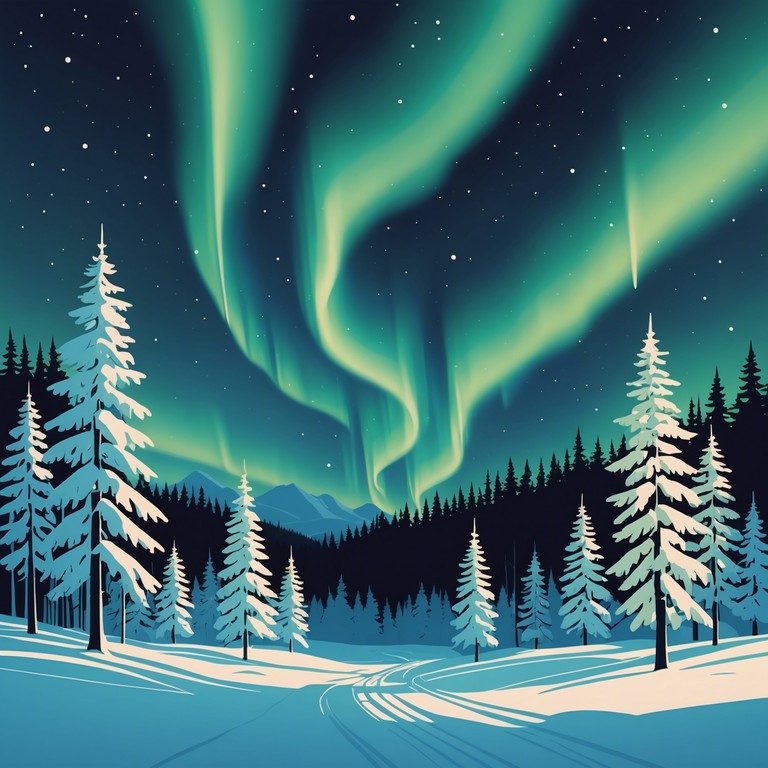 Imagine merging ancient finnish musical traditions with modern symphonic elements to craft a refreshing take on suomipop. Engulfed in the aura of the northern lights, this piece provides a transformative listening experience.