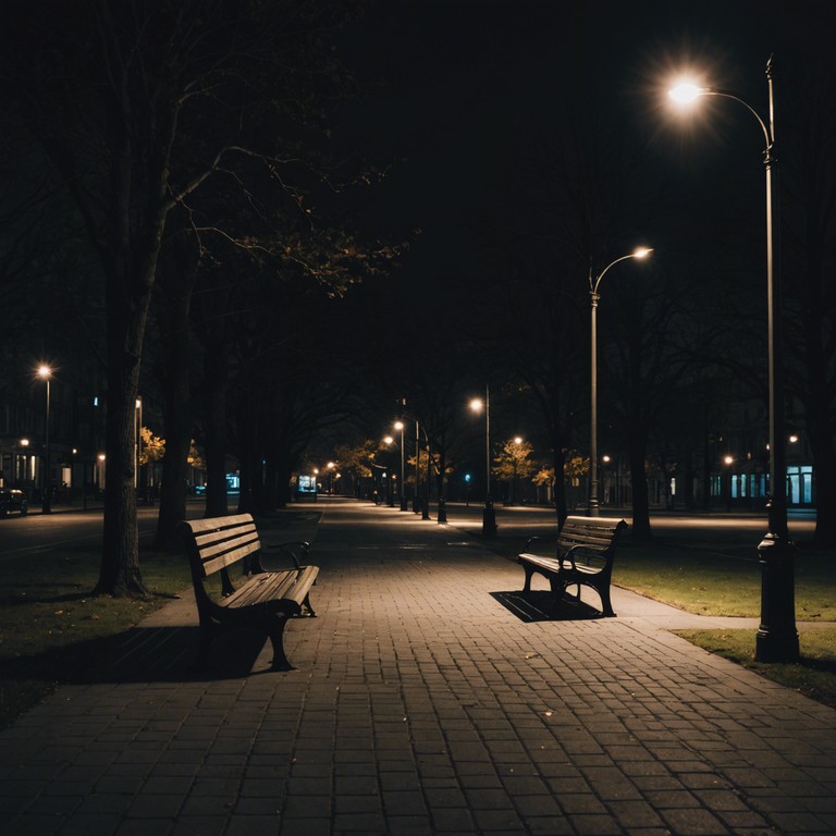 Imagine a lone figure wandering through quiet city streets, the soft saxophone melodies echoing off the tall buildings, creating a calm yet melancholic atmosphere.