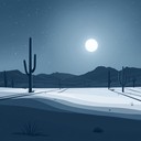 rhythmic and haunting desert soundscape with intense beats