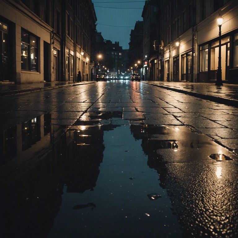 This track evokes the peaceful atmosphere of a 1970s evening with soft, mellow guitar chords mimicking the serene quietness of empty city streets under the dim glow of street lamps. The music flows smoothly, with a blend of nostalgia and calm, inviting the listener to a tranquil walk through memory lane.