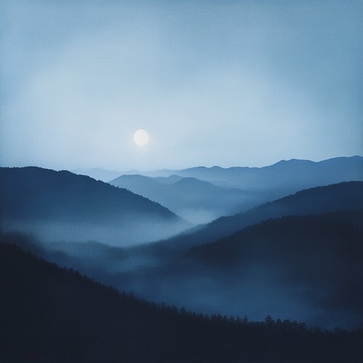 A hauntingly beautiful bluegrass track that captures the essence of moonlit appalachian nights. It gracefully weaves traditional bluegrass rhythms with an elegant, almost ethereal touch. Banjo and fiddle offer poignant melodies, setting the stage for a nostalgic journey through mist covered mountains, evoking memories of love and longing under the stars.