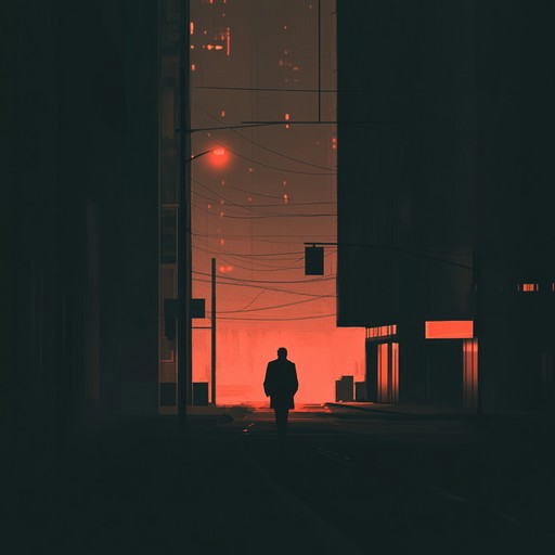 A beautiful fusion of hip hop beats and melancholy piano, creating a reflective mood. The piece evokes urban loneliness and introspective thoughts, perfect for a somber night in the city.