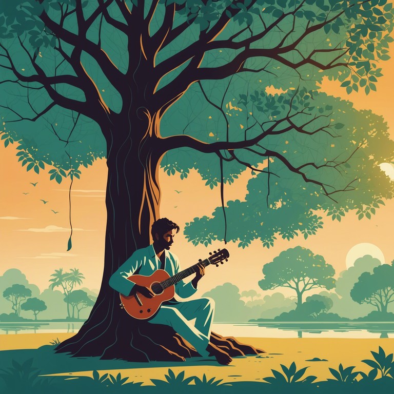 This composition uses traditional hindustani techniques to create a powerful and emotional auditory journey, inspired by the depth and richness of indian classical music. The track features a solo sitar, interwoven with complex melodic patterns and profound rhythmic cycles that deliver an experience of both soothing and invigorating effects, perfectly suited for deep reflection or meditative listening.