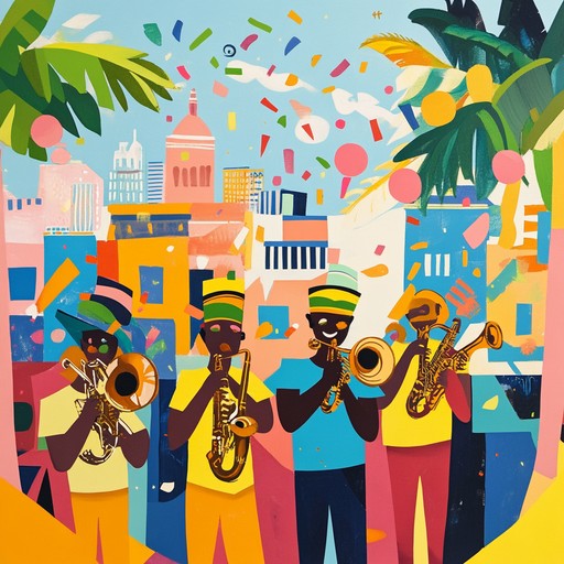 A dynamic instrumental track that combines the infectious rhythms of samba with the groovy elements of funk. Perfect for dancing and celebrating.