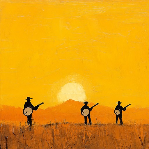 A joyful instrumental piece that captures the essence of a sun soaked southern evening, with twangy guitars, lively banjos, and playful harmonicas painting a picture of boundless freedom and happiness. The melodies are uplifting, transporting listeners to a place where the open road meets the endless sky.