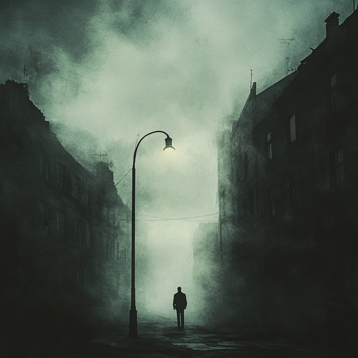 An atmospheric dub track that fuses deep bass rhythms with ethereal, haunting melodies, evoking the feeling of wandering alone through silent, mist filled streets under the moonlight.