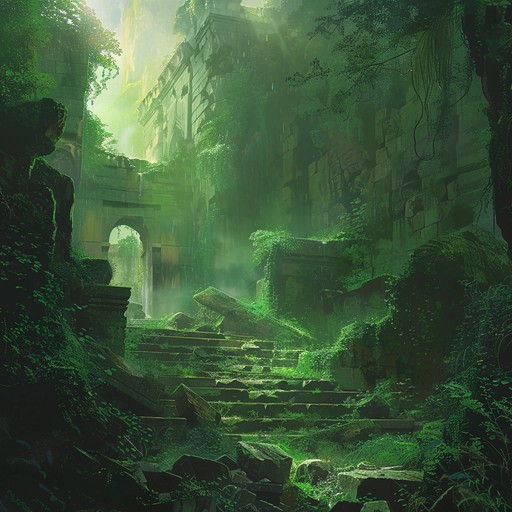 Imagine a composition reminiscent of the earlier quieter dawn of civilization when landscapes were untouched and secrets lay buried beneath the earth. This track, using sophisticated orchestral arrangements, attempts to recreate the serenity and awe of ancient times through soft, flowing melodies that seem to whisper secrets of the past.