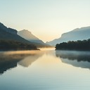 an uplifting bluegrass tune echoing nature's tranquil river rhythms.