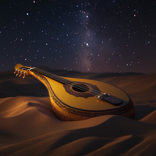 An evocative instrumental piece that combines the rich textures of the oud with captivating middle eastern rhythms to create a sensual and enchanting atmosphere.