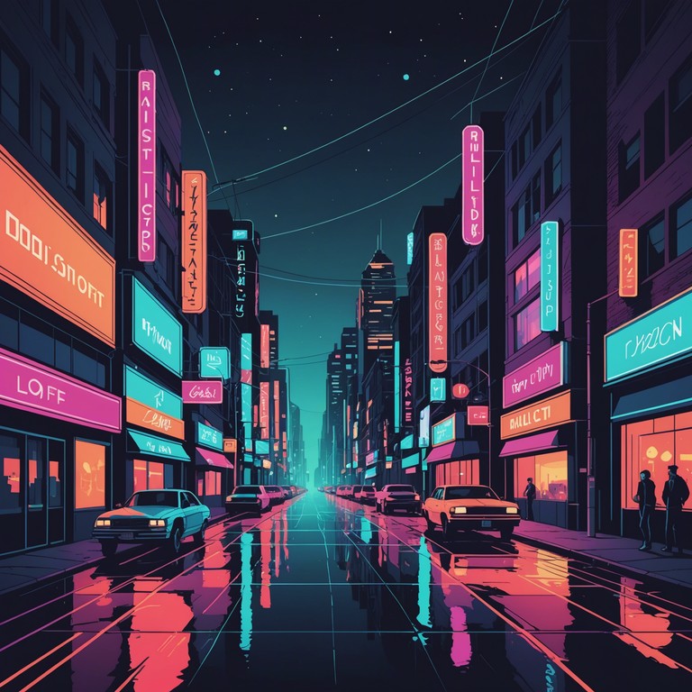 This track blends the soulful echoes of punk guitar riffs with a layered background of urban inspired beats, creating an atmosphere of intrigue and mystique. The music encapsulates the essence of midnight walks through neon lit streets, where every shadow tells a story. Deep bass lines and crisp snares complement the soulful melody, inviting the listener into a world of urban stories filled with secrets and whispers. Perfect for a listener who appreciates the complexity of blending genres and undertones.