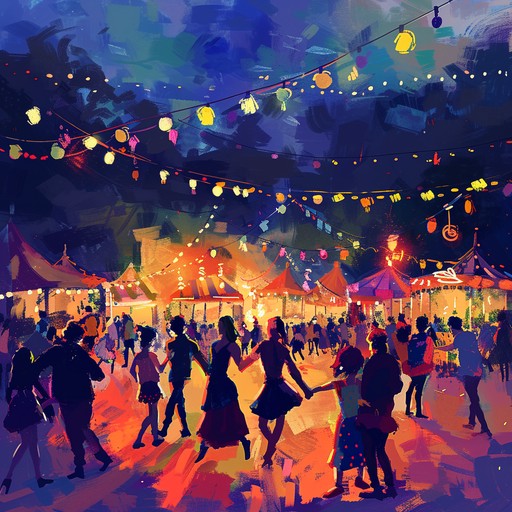 An instrumental piece that combines the spirited atmosphere of a carnival with a touch of mystical wonder. Featuring vibrant rhythms and cheerful melodies, it captures the essence of a festive celebration. Ideal for dance parties and festive gatherings.