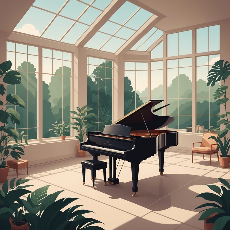 Echoes of solitude is a gently played solo piano piece that invites listeners to explore their thoughts and feelings in a tranquil, reflective setting. Perfect for meditative moments or background ambiance.