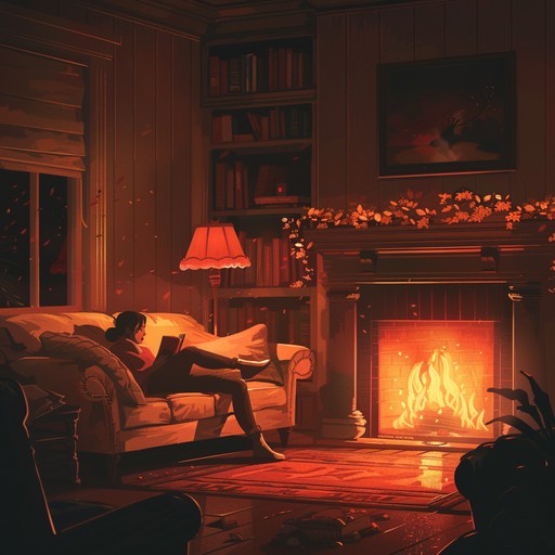 Imagine a piece where the velvety sound of the uilleanne pipes envelopes you in a warm embrace, enhancing a setting that's designed for relaxation and contemplation, perhaps enjoying a glass of wine by a fire. The music is intentionally kept soft and non intrusive, promoting a space of tranquility and soft reflection.