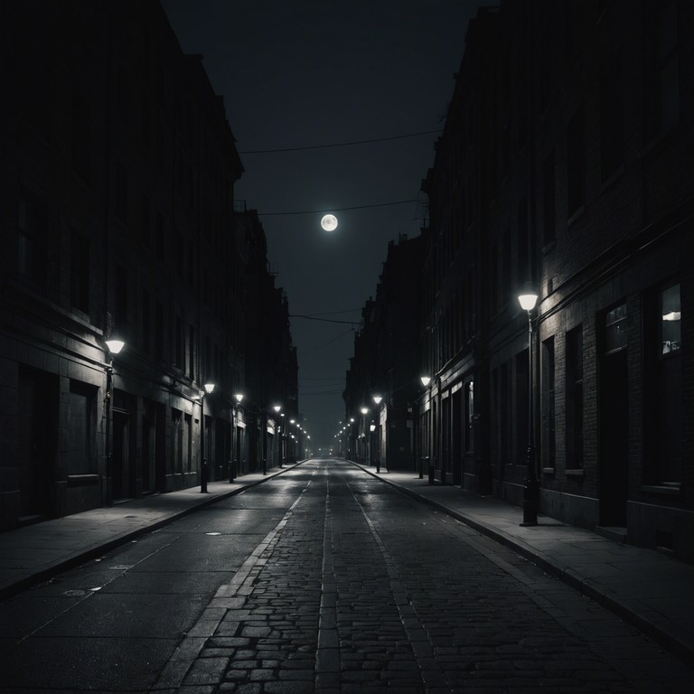 This track embodies the haunting nature of city life at night, characterized by deep, throbbing bass lines and ambient soundscapes creating a soundscape of the overt and hidden energies of an urban setting under moonlight. The track fluctuates between brooding lows and eerie silence, reflecting the city's dual nature of beauty and desolation.