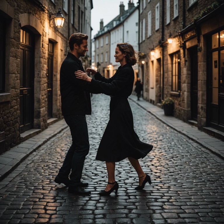 This track captures the essence of a passionate night in buenos aires, where every note of the bandoneon breathes life into the shadows, evoking the intimacy and allure of a classic tango encounter. Tinged with both nostalgia and romantic yearning, the melody weaves through a dance of connection and whispered promises.