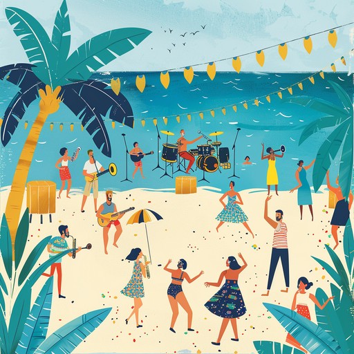 Vibrant and lively, this samba composition employs dynamic guitar strumming, spirited percussion, and lively melodic lines. It captures the essence of brazilian street parties, bringing warmth and happiness to any setting