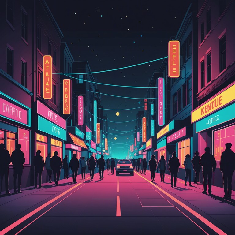 A thrilling, energetic electro track that captures the essence of a bustling city night through pulsating beats and vibrant synth layers. Designed to symbolize the ceaseless energy of metropolitan nightlife, this song combines digital soundscapes with dynamic rhythms, creating an electrifying auditory experience for any listener looking to boost their energy.