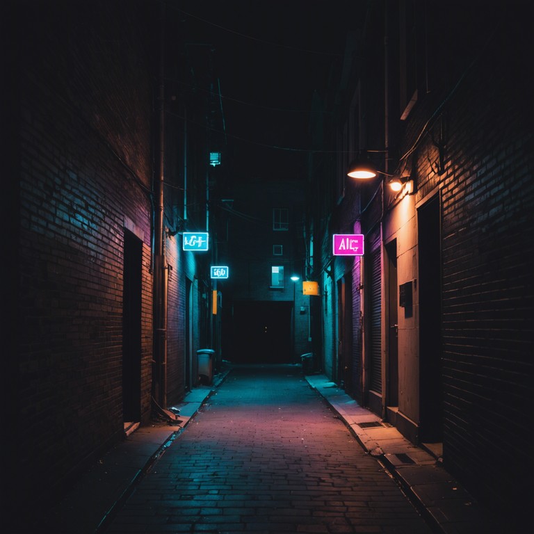 An alternative version focusing more on the deeper night time explorations. It maintains the high energy while delving into darker, moodier synth textures, creating a soundtrack fit for night drives through cyberpunk cityscapes.