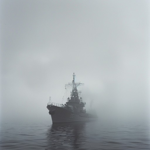 A ghostly voyage through the eerie history of the russian navy with dark, atmospheric tunes and haunting reverberations, providing a chilling, immersive experience