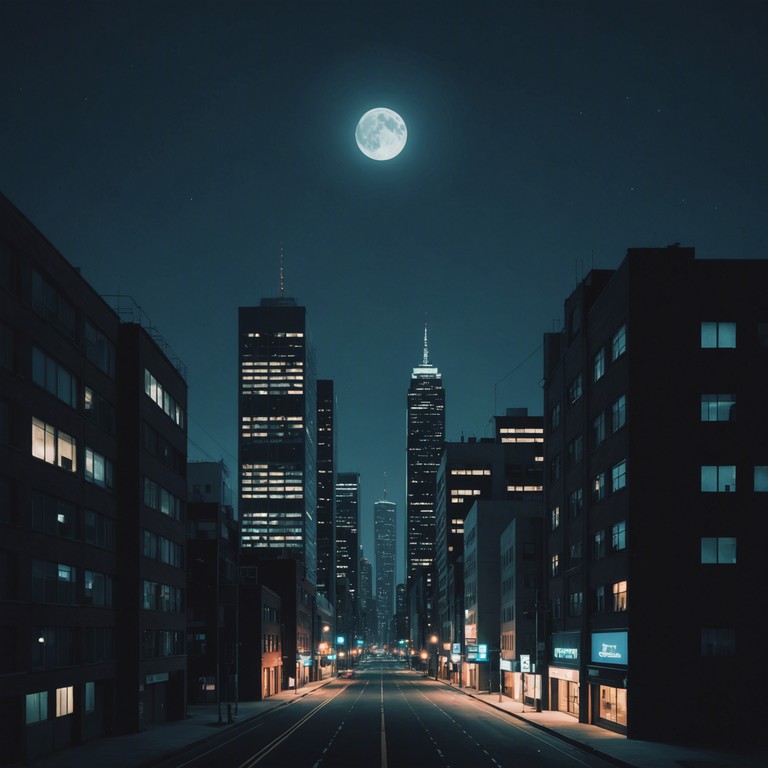 Set in a deserted cityscape, this track features a lonely, haunting electric guitar that embodies the essence of solitude and introspection, echoing through what feels like abandoned streets under a dimly lit sky. The melody traverses between softer, reflective moments and sudden, piercing highs that illustrate the stark loneliness one might feel in a once bustling place now quiet.