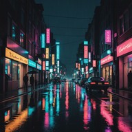 minimalistic yet vibrant electronic soundscape.