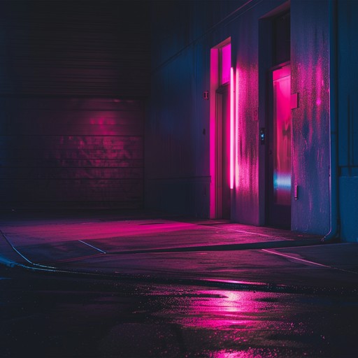 Dive into a high speed pursuit through neon lit streets, with pulsating beats and shimmering synths echoing the vibrant energy of a futuristic cityscape at night. Embrace the retro futuristic atmosphere, where every chord paints the skyline in bright hues and adrenaline rushes through every note.