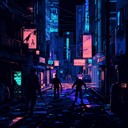 edgy beats, atmospheric soundscapes, intense anime style action theme