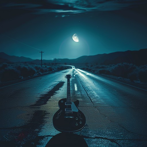 A captivating blues rock instrumental featuring complex guitar work and soulful, moody rhythms. It captures the essence of a late night drive on an empty highway, with every note bringing a sense of journey, introspection, and raw emotion. The sophisticated arrangement allows the listener to explore deep emotional landscapes while being enveloped in a powerful musical experience.