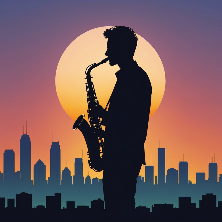 Soulful echoes in jazz provides a seamless merger of deep soulful rhythms with the spontaneous elegance of jazz, emphasized by expressive saxophone solos that resonate with a euphoric vibe. This piece is a journey into a musical landscape filled with passionate nuance and ambient pauses that provide a deep, reflective experience.